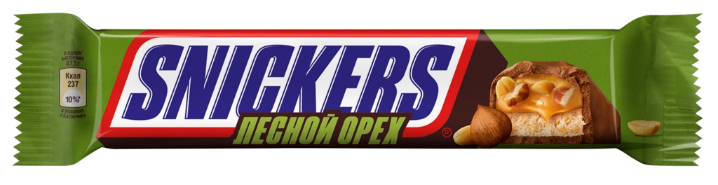 Батончик SNICKERS Лесной орех